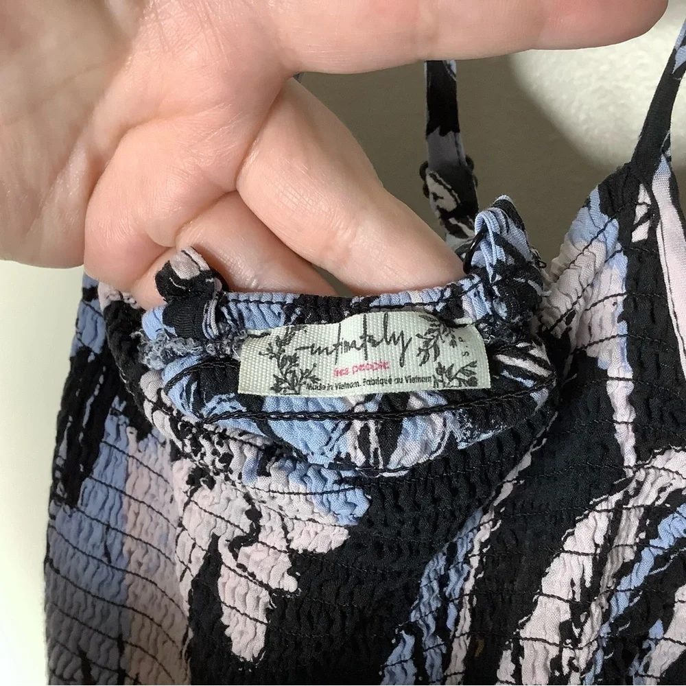 < Free People “Heat Wave” Floral High/Low Dress > - Picture 6 of 10